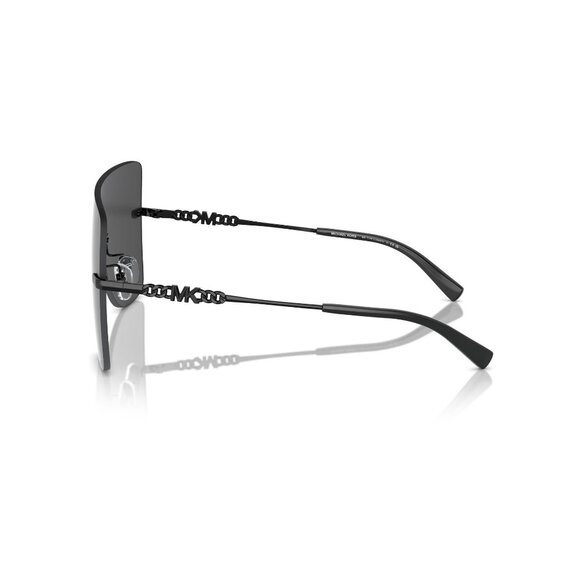 A0947Z New MICHAEL KORS London Black Rimless Square MK1148 10056G Sunglasses Wom - Picture 3 of 6